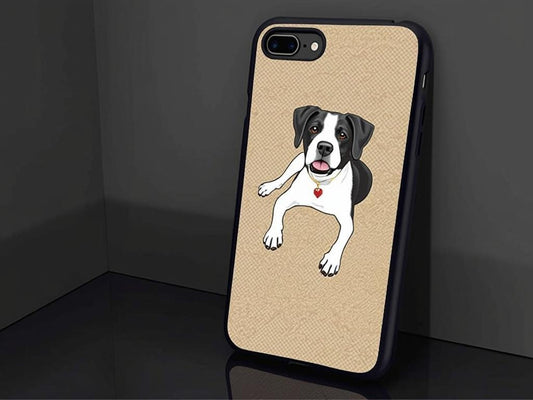 Mobile phone cases compatible with dogs.