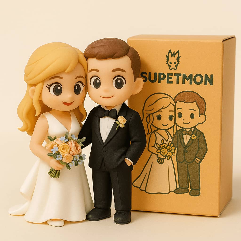 Custom 3D Printed Resin Figure from Photo | Funko-Style Gift