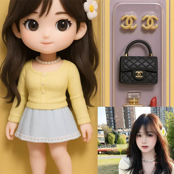 Custom 3D Printed Resin Figure from Photo | Funko-Style Gift