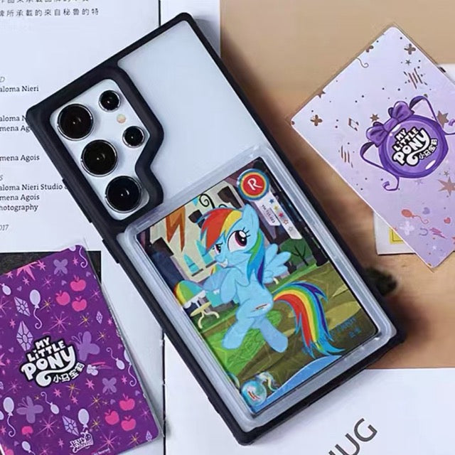 【For SAMSUNG type】Card Display Phone Case – Compatible with Pokémon Trading Cards