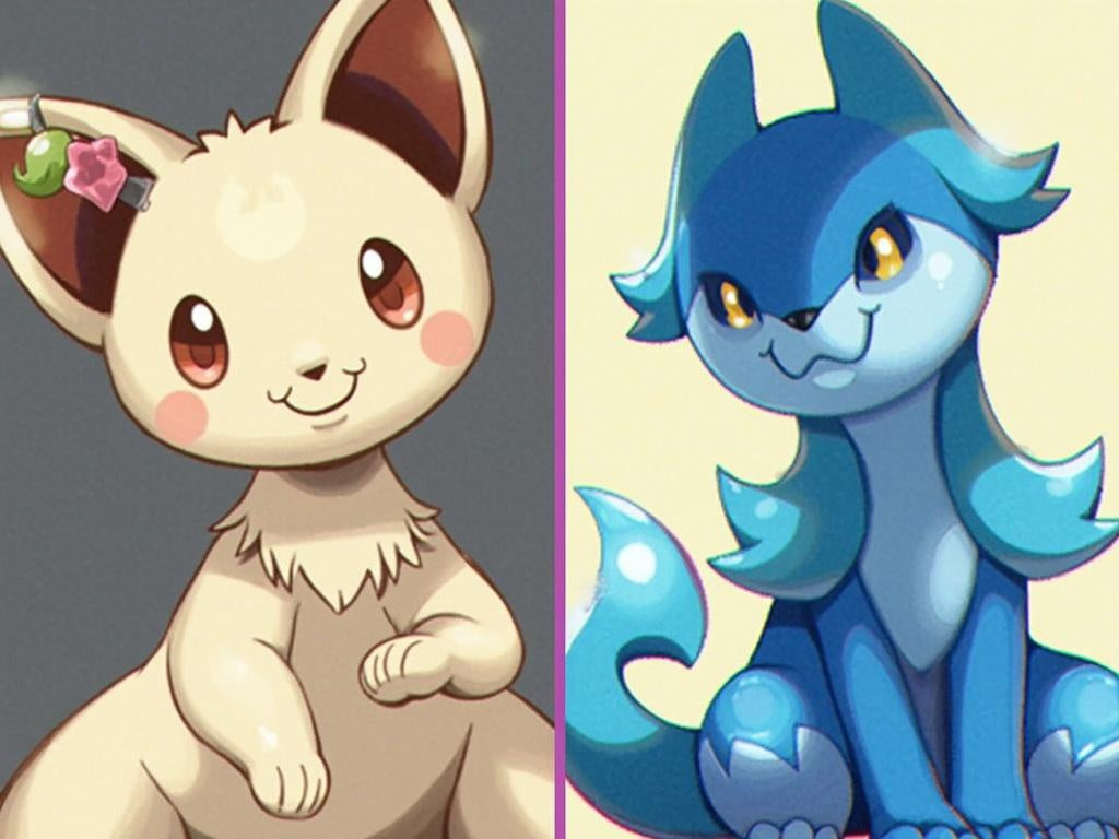 Custom pet-to-Pokémon portrait transformations