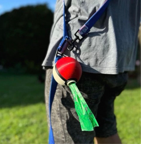 Outdoor Pokémon Poké Ball Dog Waste Bag Holder