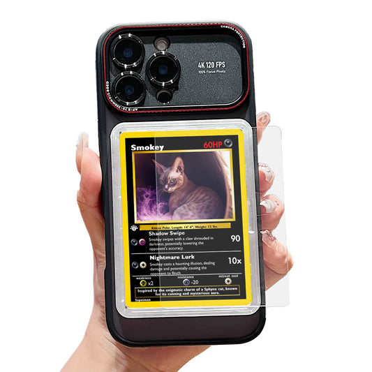 Biozzing Card/Photo Display Phone Case for Magsafe Device | TCG/Picture Display Top Loaders & Sleeves | Compatible Pokemon Cards, Sports, One Piece, Magic