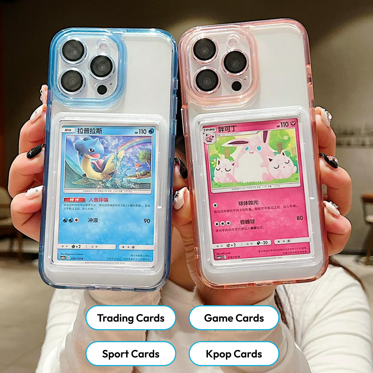 【New Arrival】Icy Crystal Color Series Phone Cases