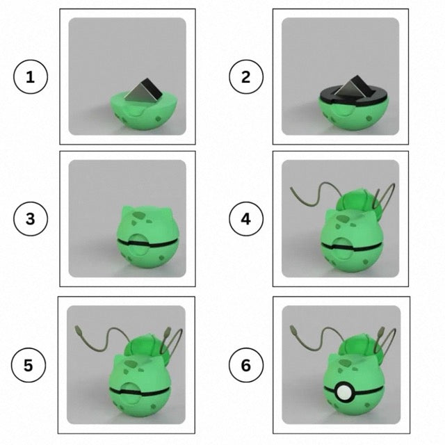 Pokeball Desktop Ornaments