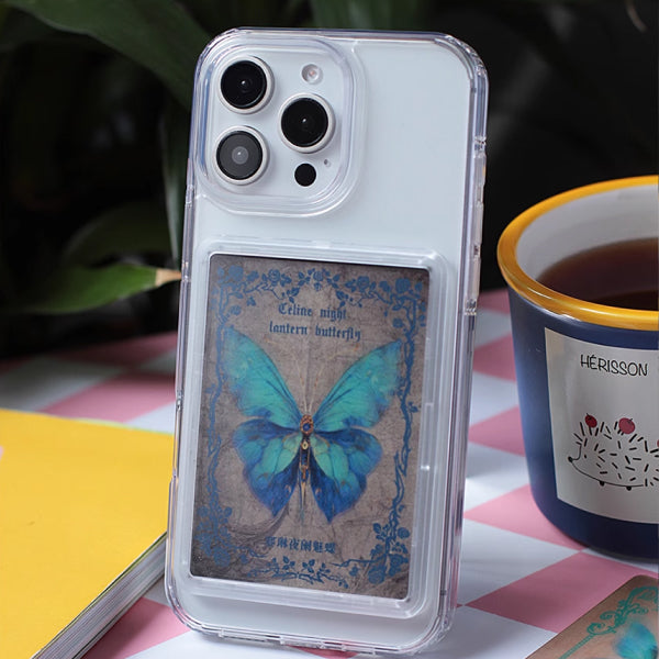 Biozzing Custom Card-Display Phone Case – Compatible with Pokémon Trading Cards