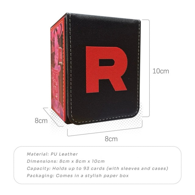 Card Deck Box for PTCG Cards [Team Rocket]