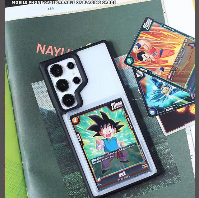 【For SAMSUNG type】Card Display Phone Case – Compatible with Pokémon Trading Cards