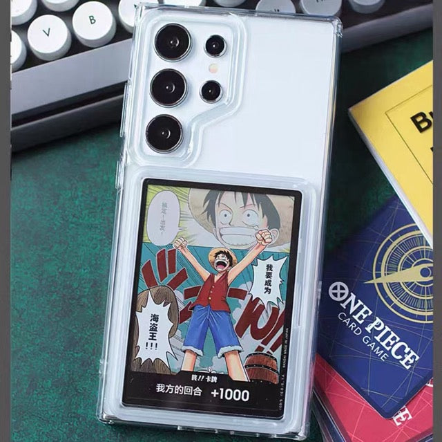 【For SAMSUNG type】Card Display Phone Case – Compatible with Pokémon Trading Cards